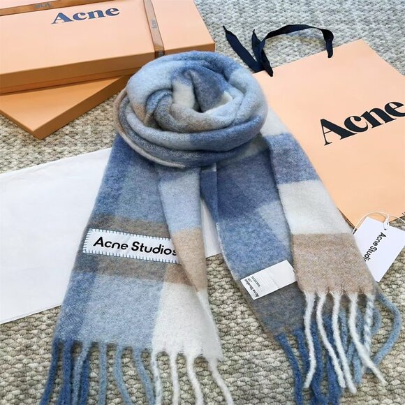 NWT ACNE STUDIOS alpaca wool blend scarf - Picture 5 of 7